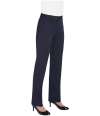 BK271 2277 Brook Taverner Eclipse Ladies Bianca Trousers Navy Pindot colour image